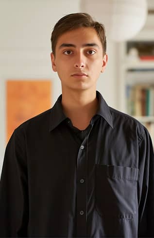 Men’s Classic Black Button-Up Shirt